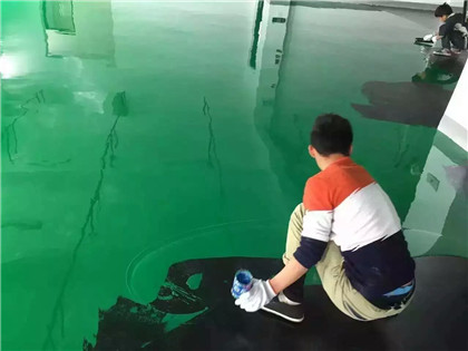 通榆下面给你一份环氧地坪漆施工的完整流程